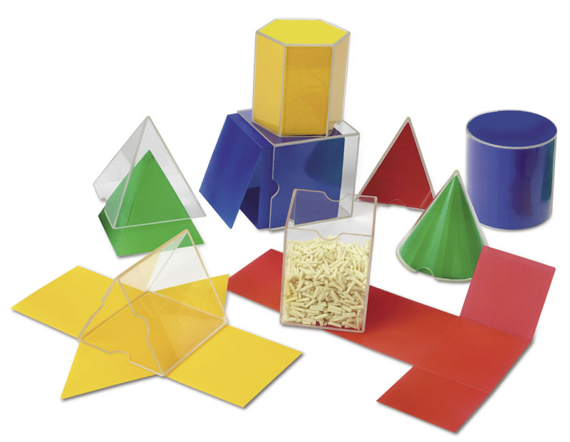 Folding Geometric Shapes - Set of 8 Folding Geometric Shapes - Set of 8