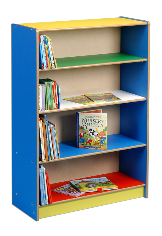4 Shelf Bookcase - Multicolour