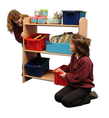 Single Sided Tray Shelf Unit