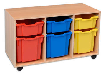 3 Jumbo/3 Deep Tray Storage Unit