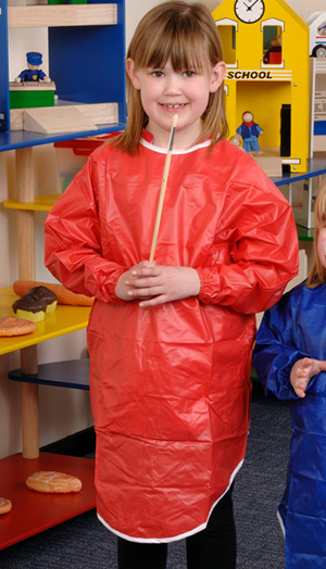 Nylon Play Smock - Pack of 10