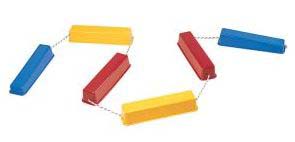 Step-A-Logs (6pcs with ropes)