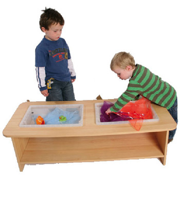 2 Tray Display Table
