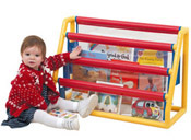 3 Pocket Clear Book Display