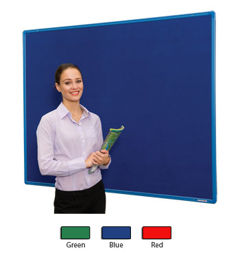 Colour Co-Ordinated Fibre Felt Noticeboard