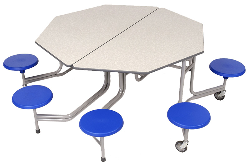 Octagonal Graduate Table and Seating Unit (8 Seater) Octagonal Graduate Table and Seating Unit (8 Seater)
