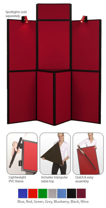 Slimflex Panel & Pole Display Kits - 8 Panel Kit