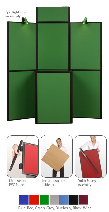 Slimflex Panel & Pole Display Kits - 9 Panel Portrait Kit