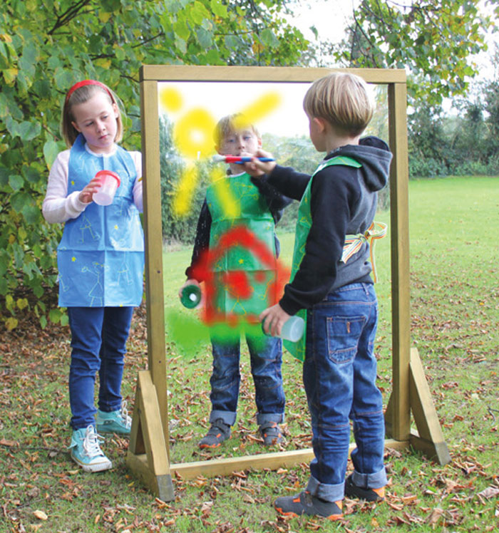 Outdoor Painting Mirror