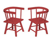 CLEARANCE SALE: Eco-Tech1 Captain's Chair (Set of 2) - Size 200mm (Red Only)