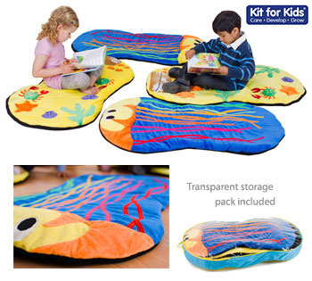 Under The Sea Snuggle Mats (Pack of 4)