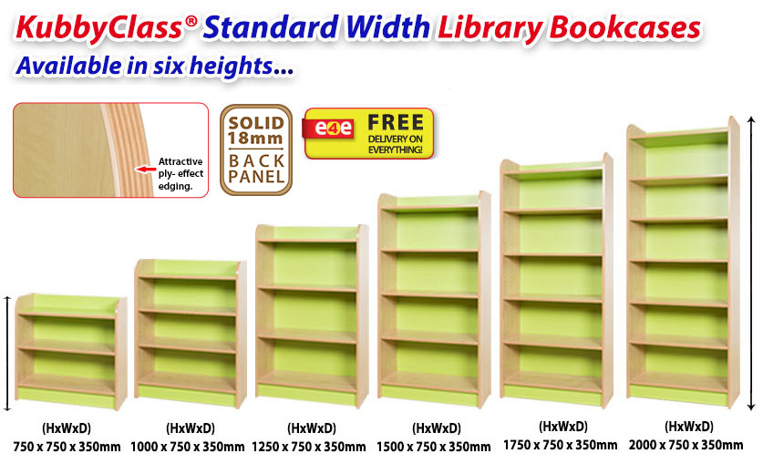 KubbyClass Library Bookcases