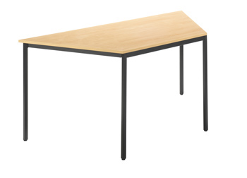 Trapezoidal Budget Meeting Table - 1600 x 690mm  