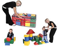 CLEARANCE SALE: Giant Softplay Bag Primary Colour