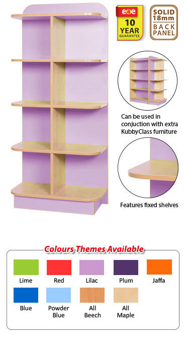 KubbyClass D-End Cap Library Bookcases
