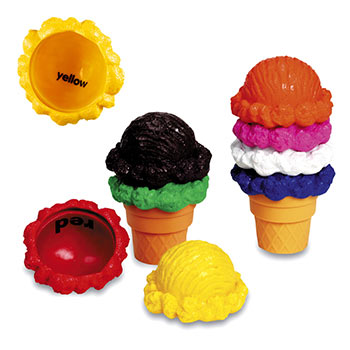 Rainbow Colour Cones