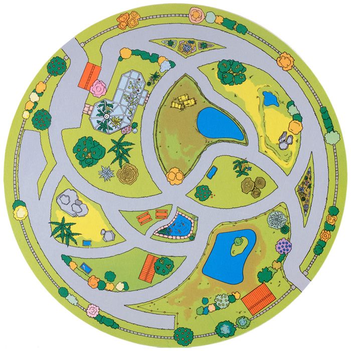 Tuff Tray Safari Park Mat