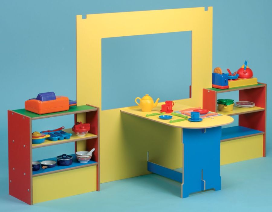 Cafe/Shop With Shelves Set