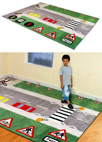 Giant Whiz- By Road Safety Rug