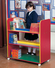 Mobile Book Trolley