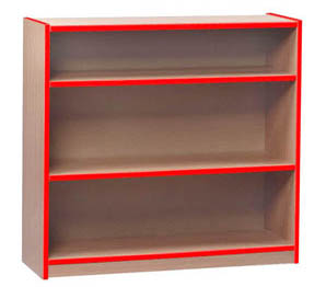 Open Colour Front Bookcase - 750mm