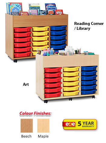 18 Tray Kinderbox with 6 Compartments (3 Column)