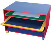 Mobile Paper Storage Unit