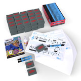 Show-Me Boards With Music Staves - Bulk Box