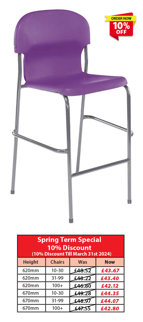 Chair 2000 - High Chair  - (Spring Term Special 10% Discount)