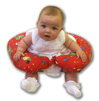 Horseshoe Cushion Red - Pack of 2