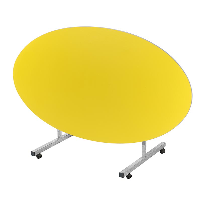 Oval Tilt Top Dining Table - 1610 x 900mm