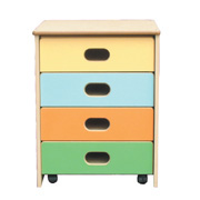 4 Drawer Cubby Unit