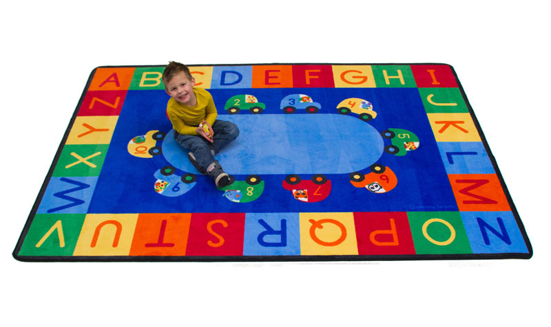 Cars, Alphabet & Numbers Rug Cars, Alphabet & Numbers Rug