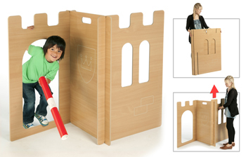Three Piece Castle Panel Set