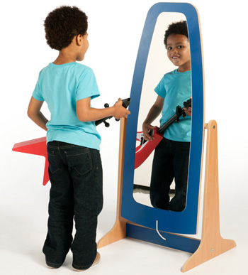Galaxy Mirror Blue