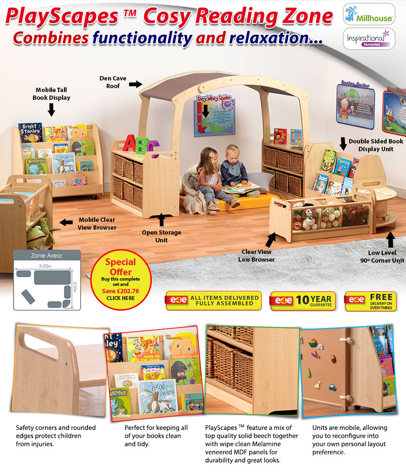 Playscapes Cosy Reading  Zone