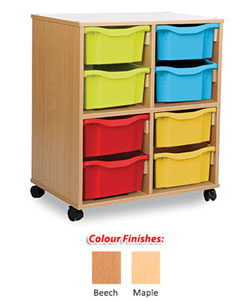 Storage Allsorts Unit with 8 Double Trays
