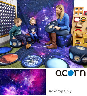 Acorn Galaxy Backdrop (1430 x 2000mm)