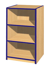 3FT Slim Bookcase   