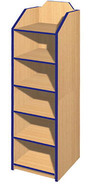 6FT Slimline Bookcase   