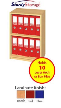 Slimline 10 Box File Unit