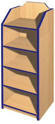 5FT Slimline Bookcase   