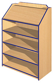 5FT Display Bookcase  