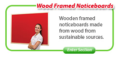 Wood Framed Noticeboards
