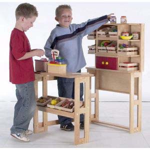 Wooden Supermarket Offer
