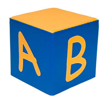 Alphabet Cubes - Upper Case - Set of 8