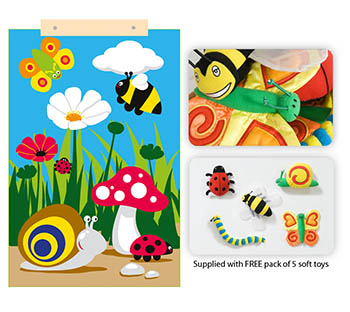 Back to Nature Wall Display - Standard (plus FREE pack of 5 toys)