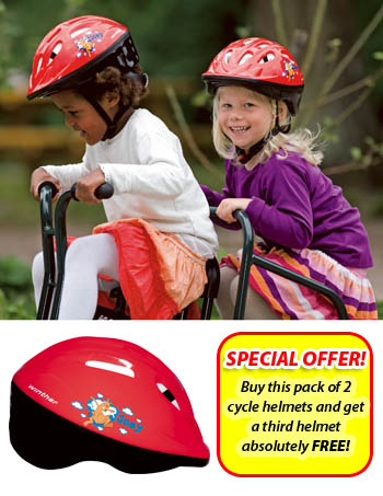Winther Children's Cycle Helmet (Pack of 2)