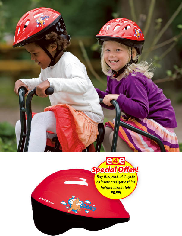 Winther Children's Cycle Helmet (Pack of 2)
