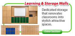 Willowbrook Learning & Storage Walls